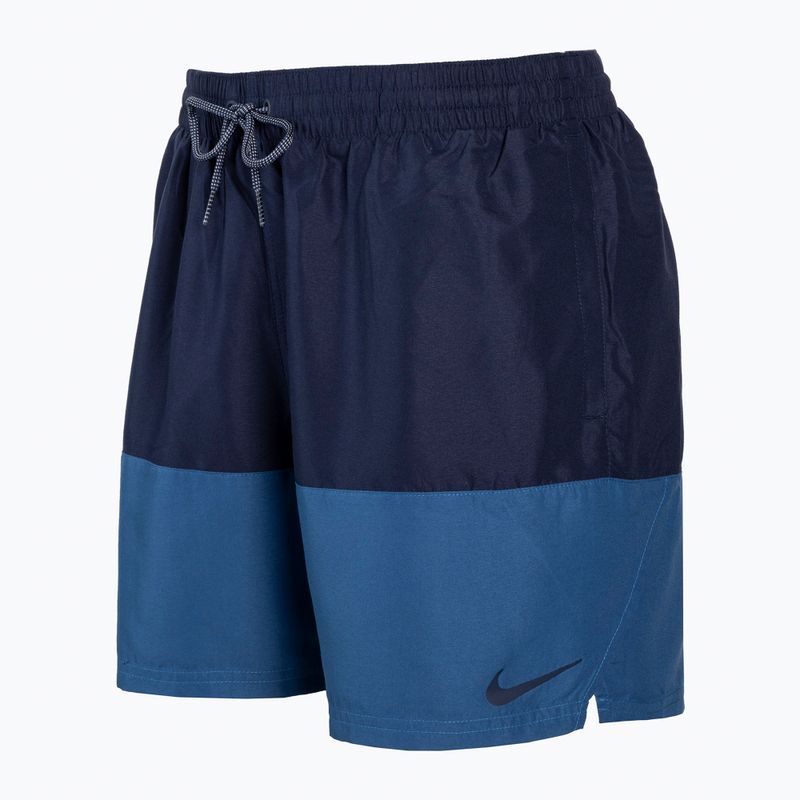 Szorty kąpielowe męskie Nike Split 5" Volley dk marina blue 2
