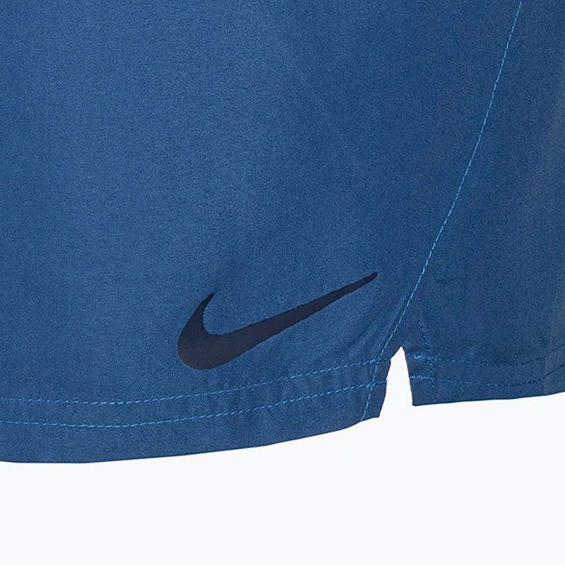 Szorty kąpielowe męskie Nike Split 5" Volley dk marina blue 4