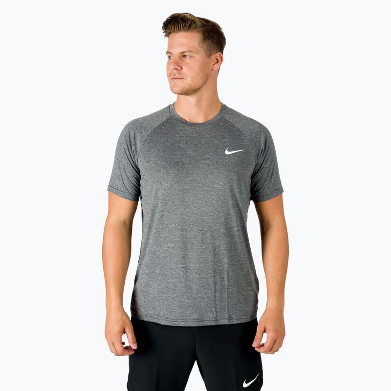 Koszulka męska Nike Heather Hydroguard NESSB658 black
