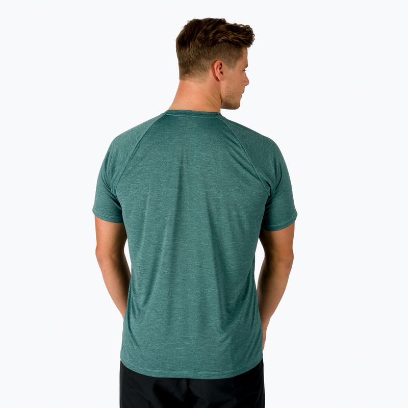 Koszulka męska Nike Heather Hydroguard NESSB658 washed teal 2