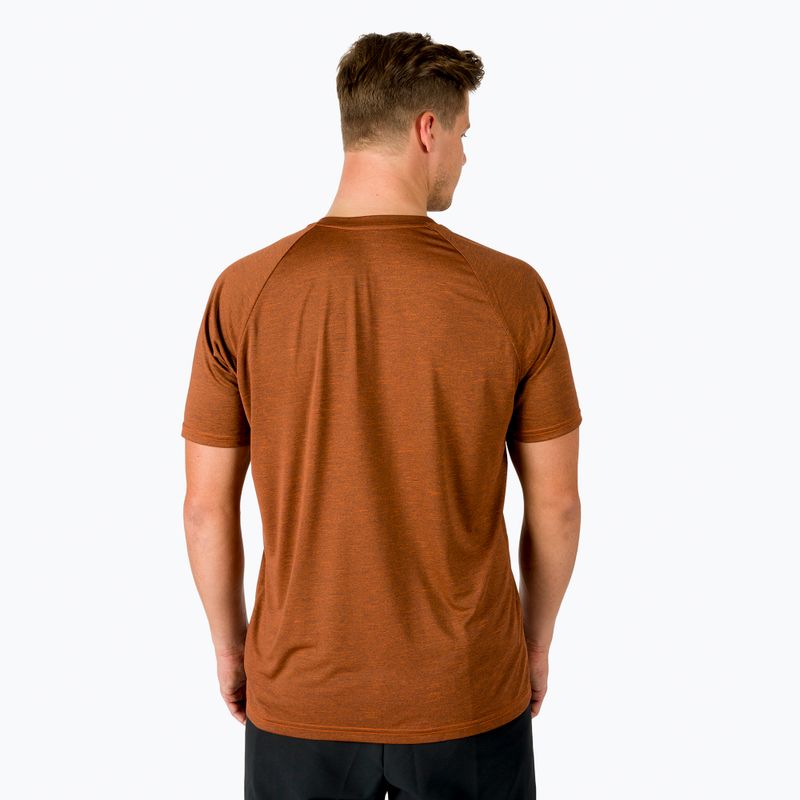 Koszulka męska Nike Heather Hydroguard rush orange 2