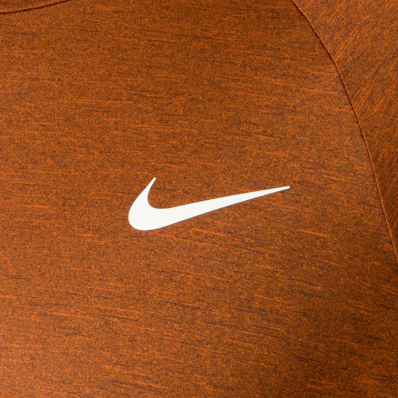 Koszulka męska Nike Heather Hydroguard rush orange 5