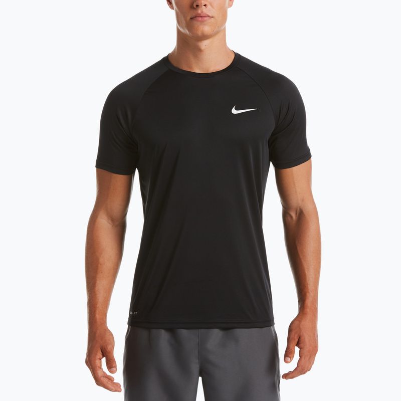 Koszulka męska Nike Essential Hydroguard black 10