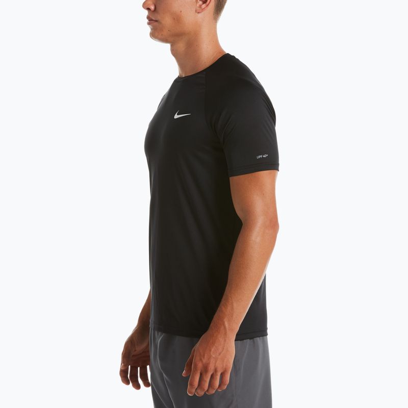Koszulka męska Nike Essential Hydroguard black 11
