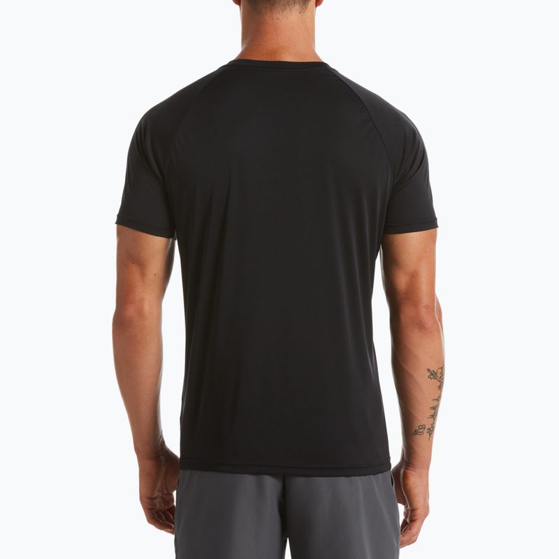 Koszulka męska Nike Essential Hydroguard black 12