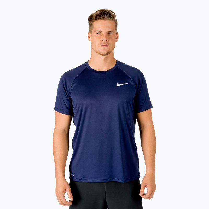 Koszulka męska Nike Essential Hydroguard midnight navy