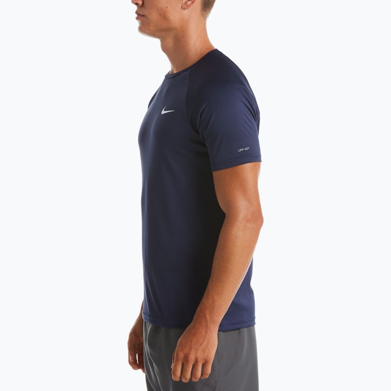 Koszulka męska Nike Essential Hydroguard midnight navy 11