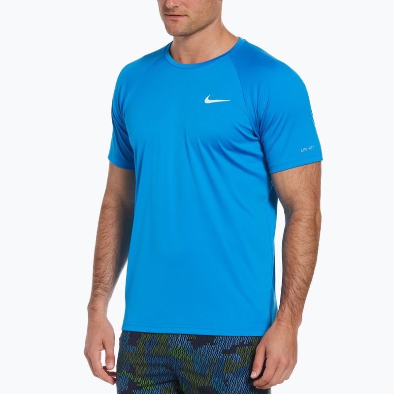 Koszulka męska Nike Essential Hydroguard photo blue 10