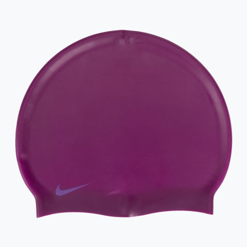 Czepek pływacki Nike Solid Silicone sangria