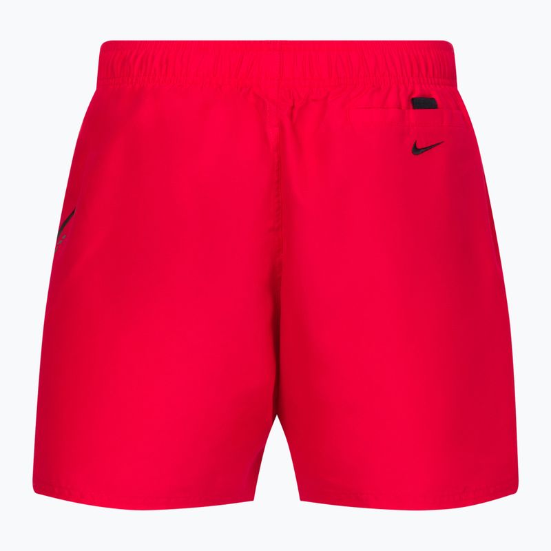 Szorty kąpielowe męskie Nike Liquify Swoosh 5" Volley university red 2