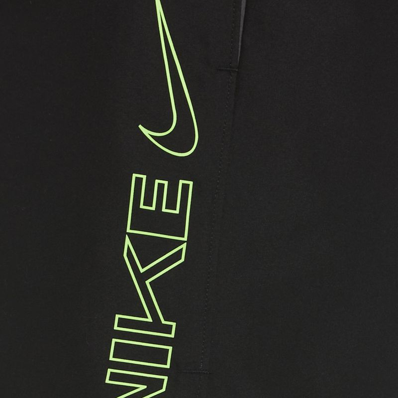 Szorty kąpielowe męskie Nike Block Swoosh 5" Volley black 5