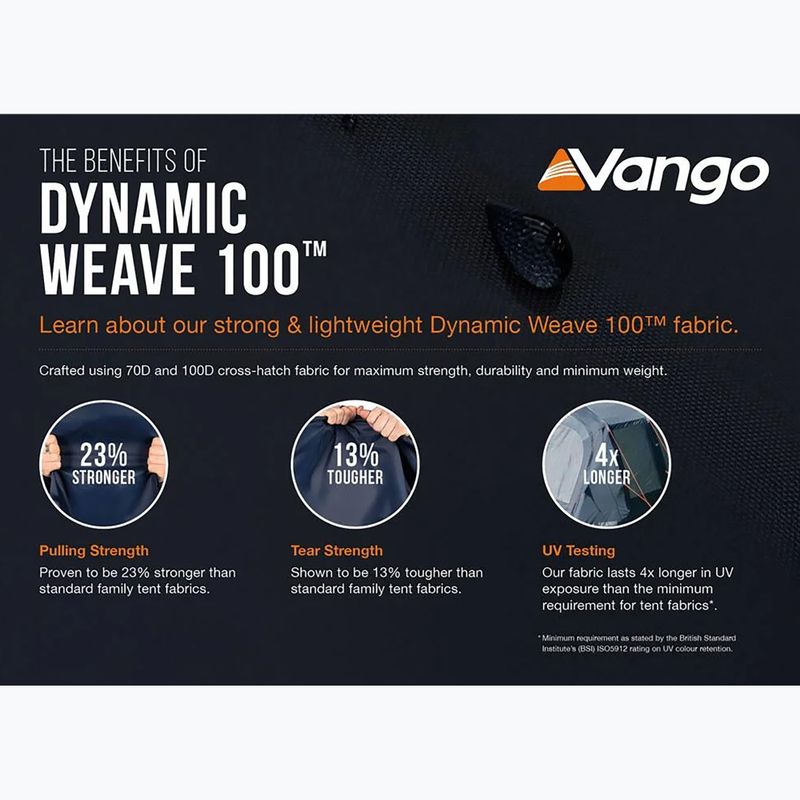 Namiot kempingowy 6-osobowy Vango Savannah 600XL deep blue 11