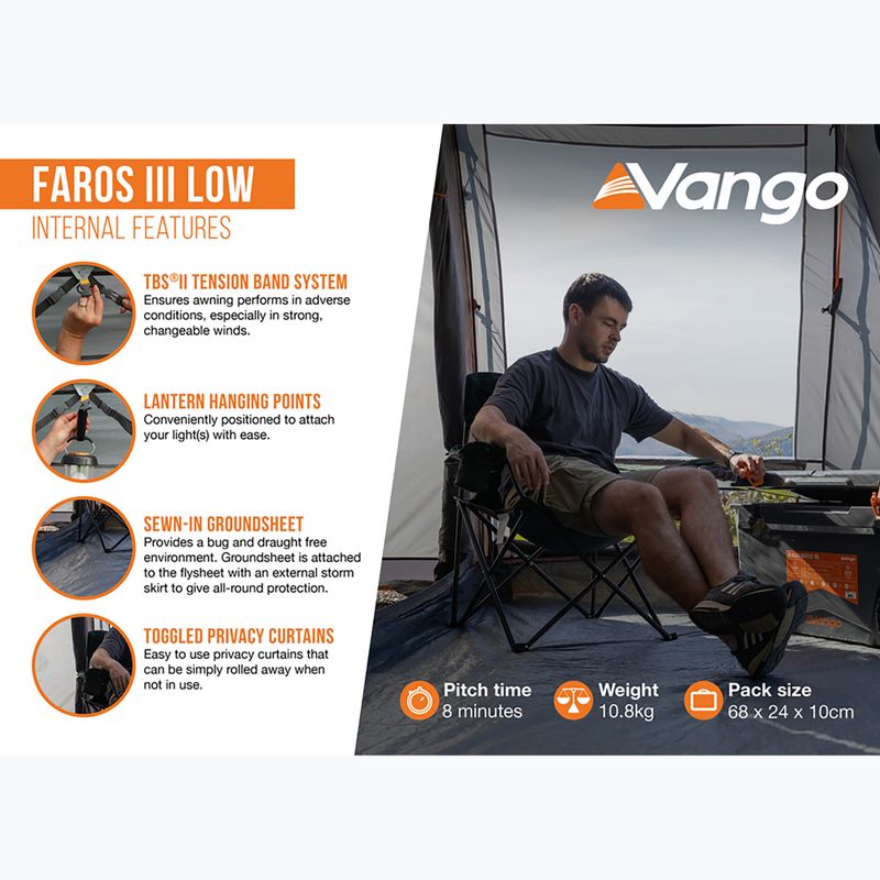 Przedsionek do kampera Vango Faros II Low smoke 12