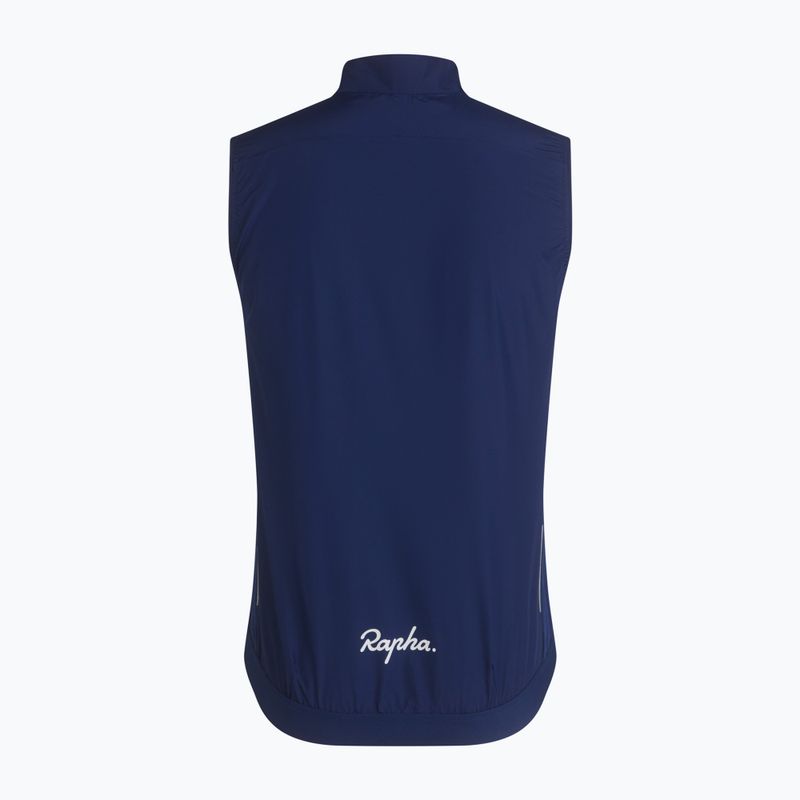 Kamizelka rowerowa męska Rapha Core Gilet Navy/White 6