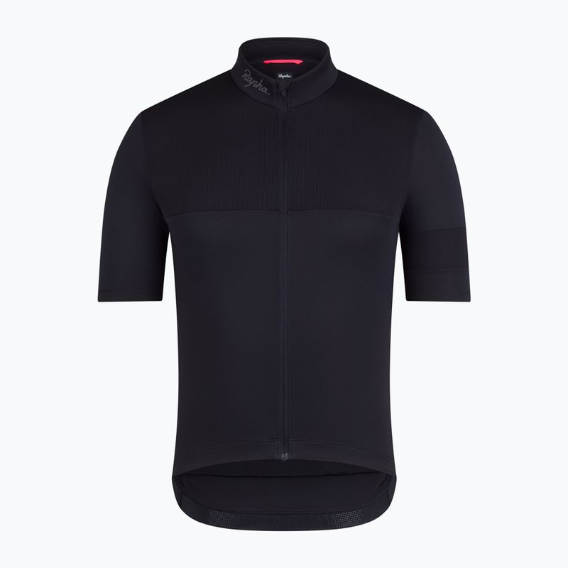 Koszulka rowerowa męska Rapha Brevet Element Jersey black/dark grey 5