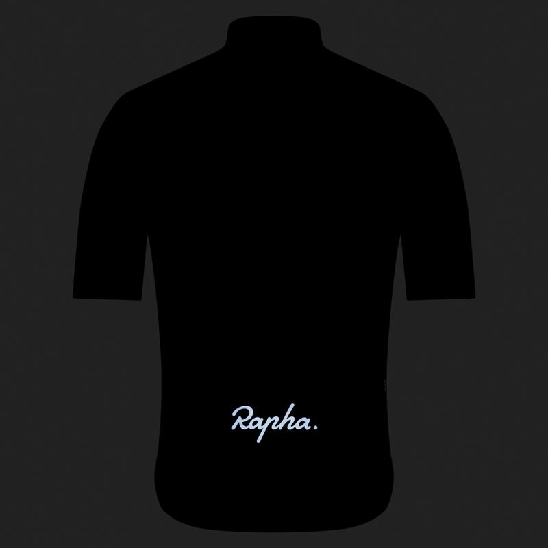 Koszulka rowerowa męska Rapha Brevet Element Jersey black/dark grey 8