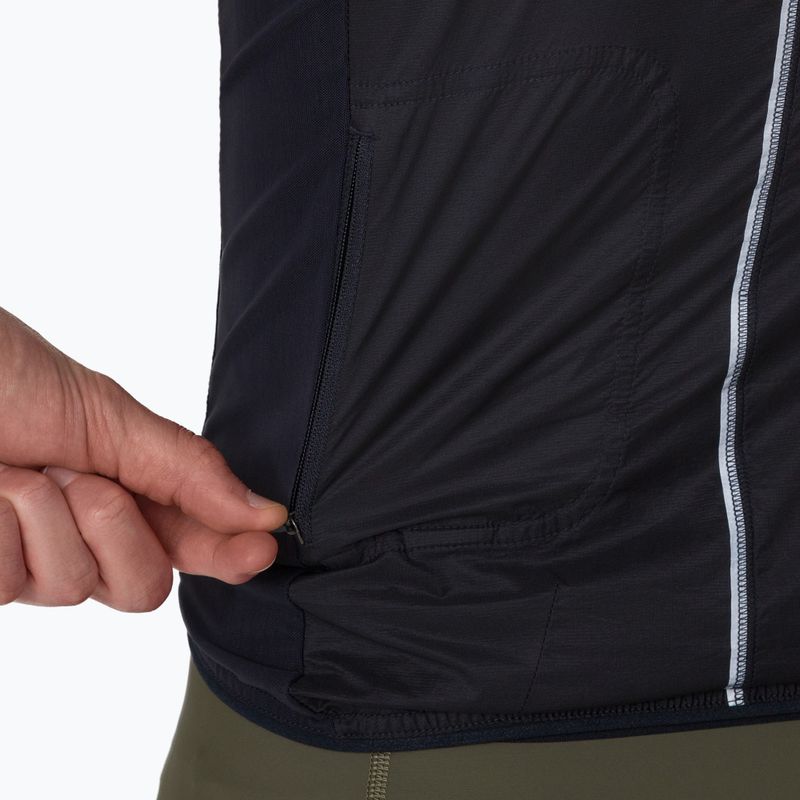 Kurtka rowerowa męska Rapha Brevet Element Wind Jacket black/grey 4