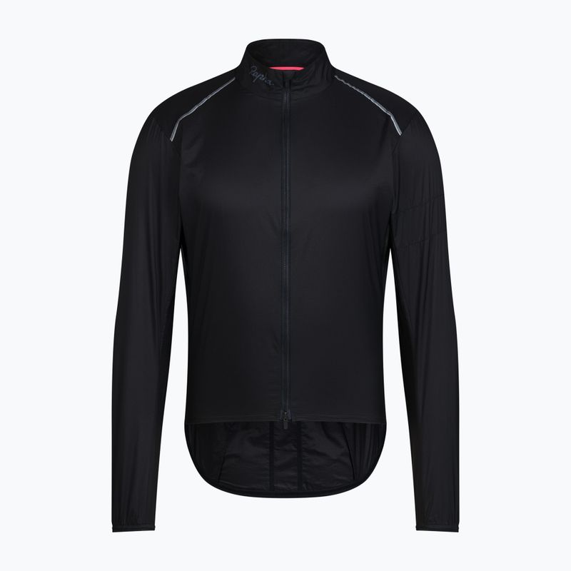 Kurtka rowerowa męska Rapha Brevet Element Wind Jacket black/grey 5