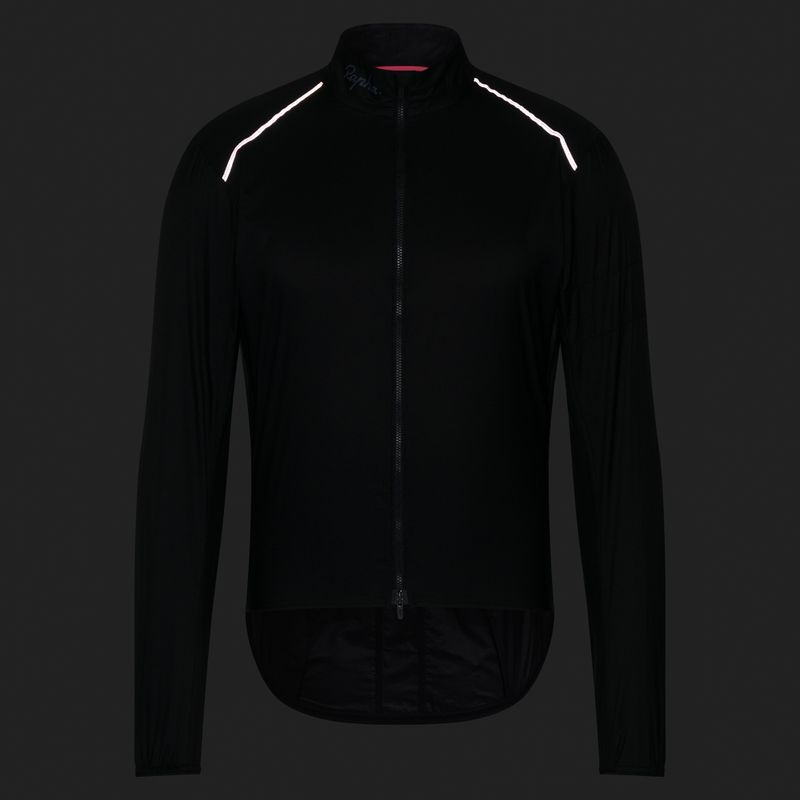 Kurtka rowerowa męska Rapha Brevet Element Wind Jacket black/grey 7