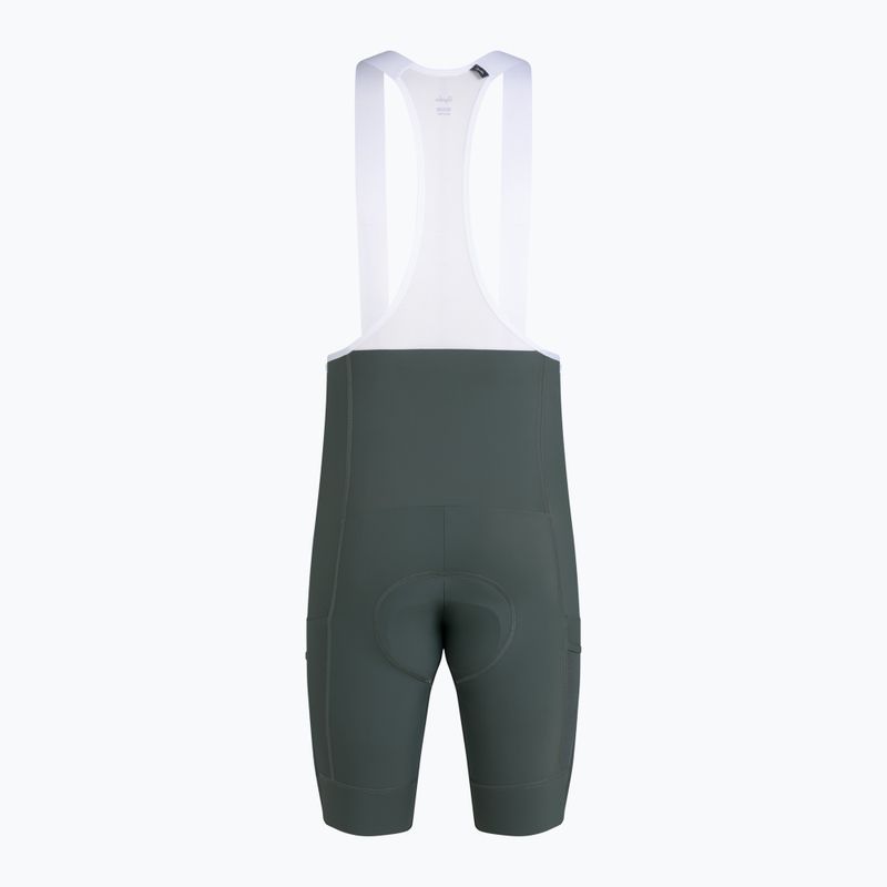 Spodenki rowerowe męskie Rapha Brevet Element Cargo Bib Shorts onyx/white 6