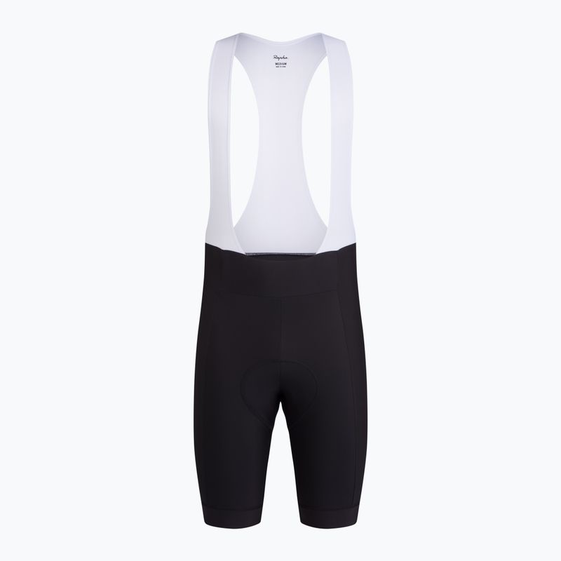 Spodenki rowerowe męskie Rapha Core Bib Shorts black/white 3
