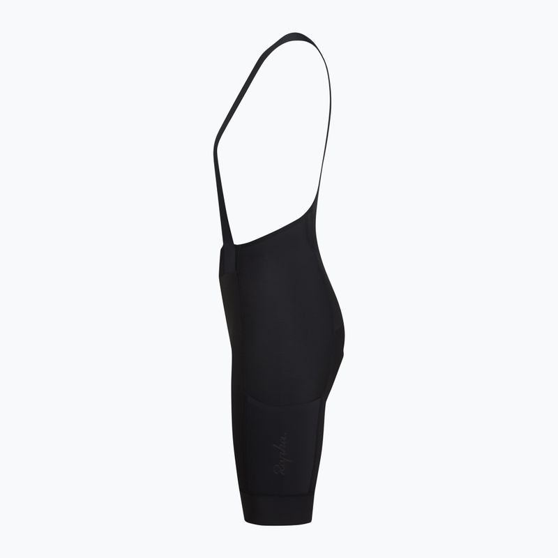 Spodenki rowerowe damskie Rapha Brevet Element Cargo Bib Shorts black/white 3