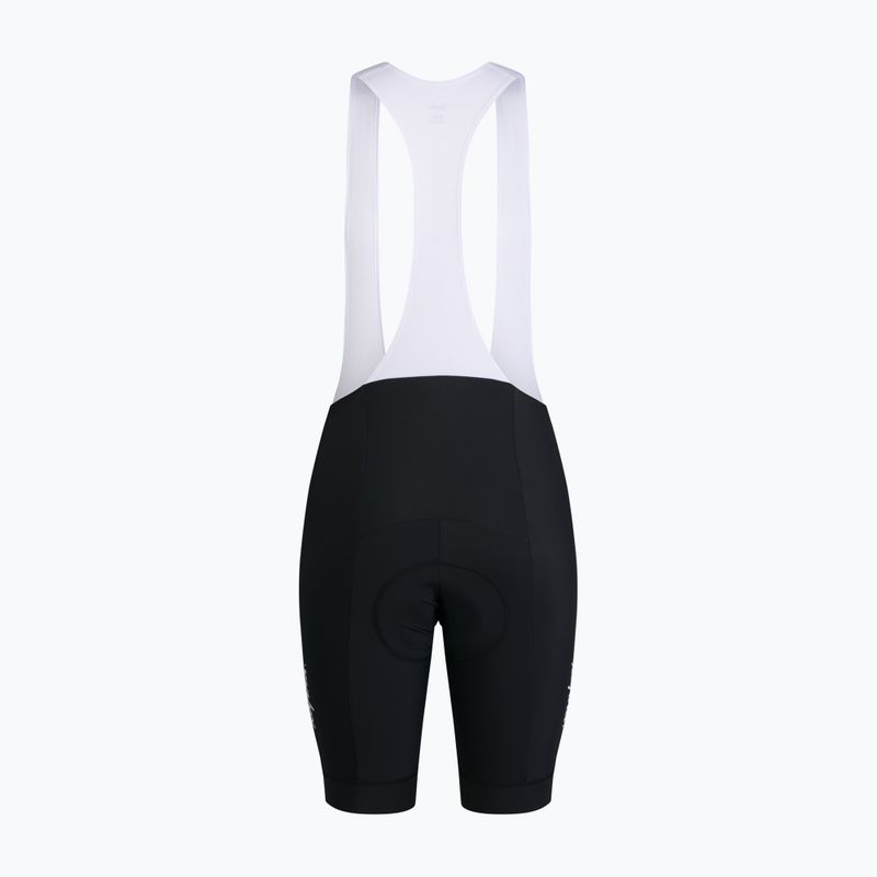 Spodenki rowerowe damskie Rapha Core Bib Shorts black/white 2