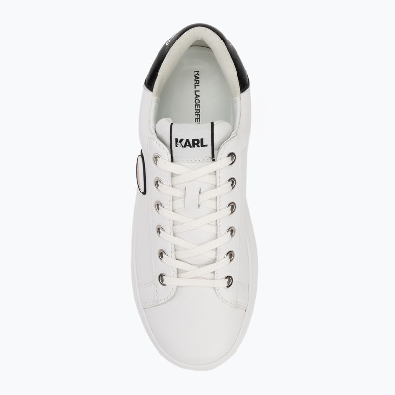 Buty damskie KARL LAGERFELD Kapri Nft Lo Lace white leather 5
