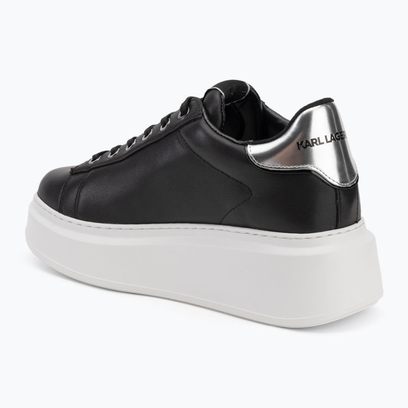 Buty damskie KARL LAGERFELD Anakapri Nft black leather 3