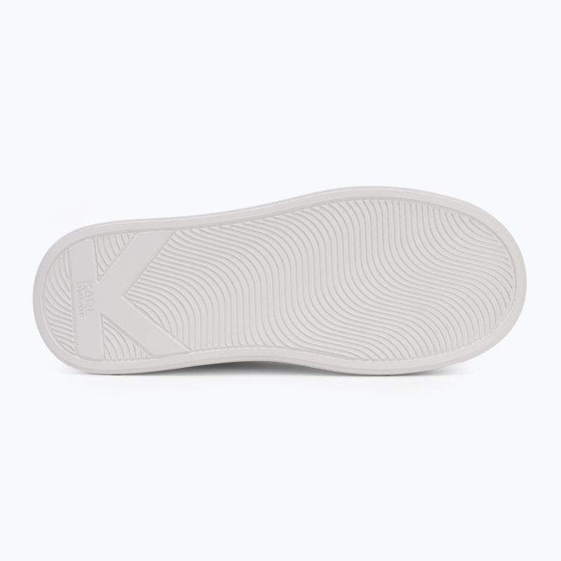 Buty damskie KARL LAGERFELD Anakapri Nft white leather 4
