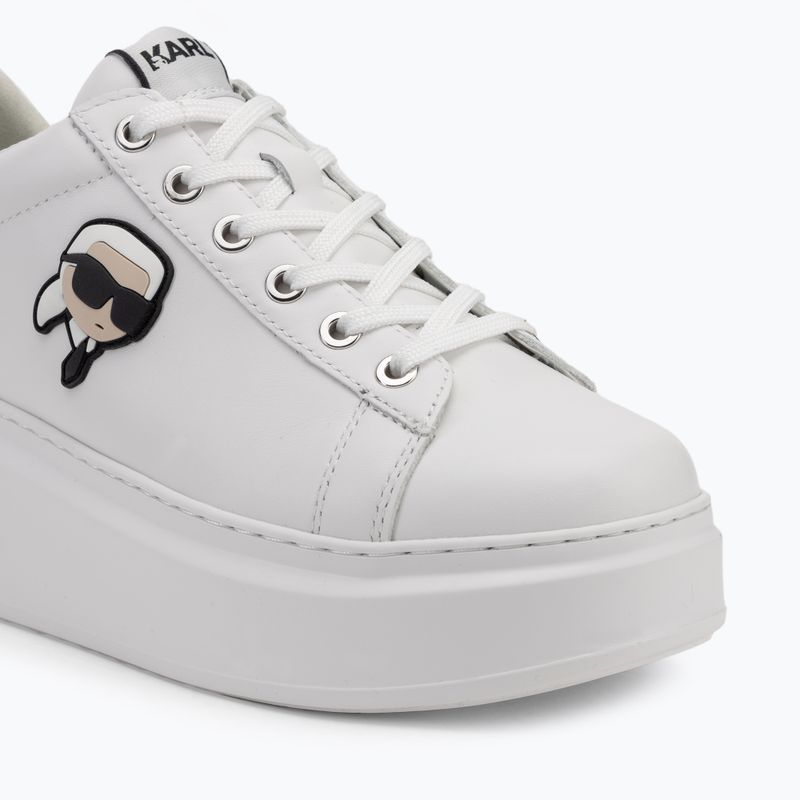 Buty damskie KARL LAGERFELD Anakapri Nft white leather 7