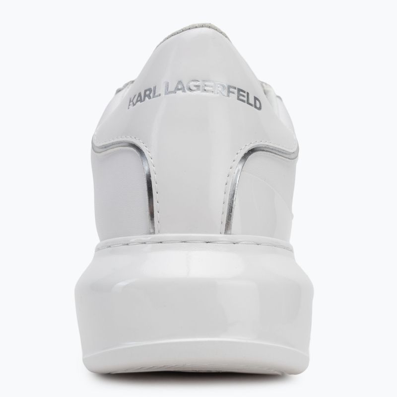 Buty damskie KARL LAGERFELD Kapri Signia Shine white leather/mono 6