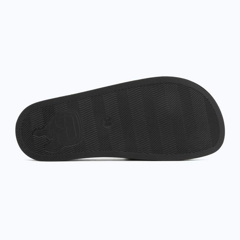 Klapki damskie KARL LAGERFELD Kondo 2.0 Maison black rubber 4