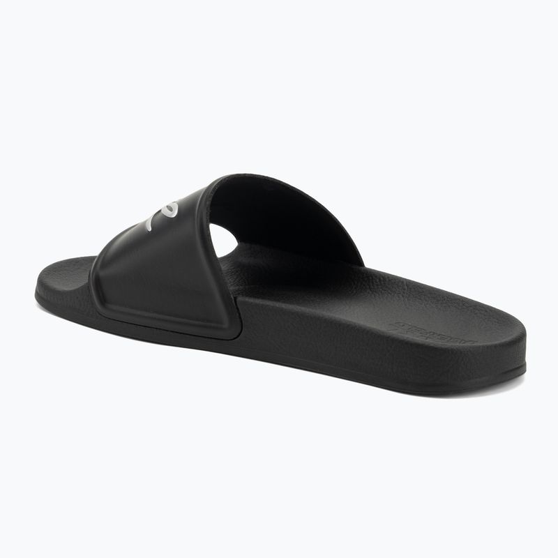 Klapki damskie KARL LAGERFELD Kondo 2.0 Signia black rubber 3