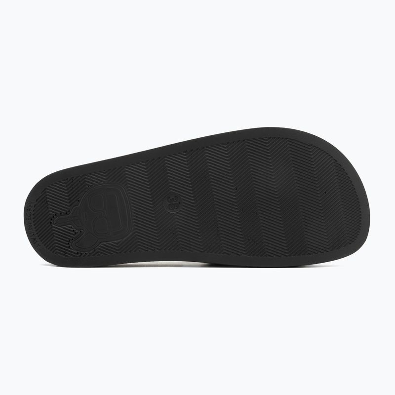 Klapki damskie KARL LAGERFELD Kondo 2.0 Signia black rubber 4