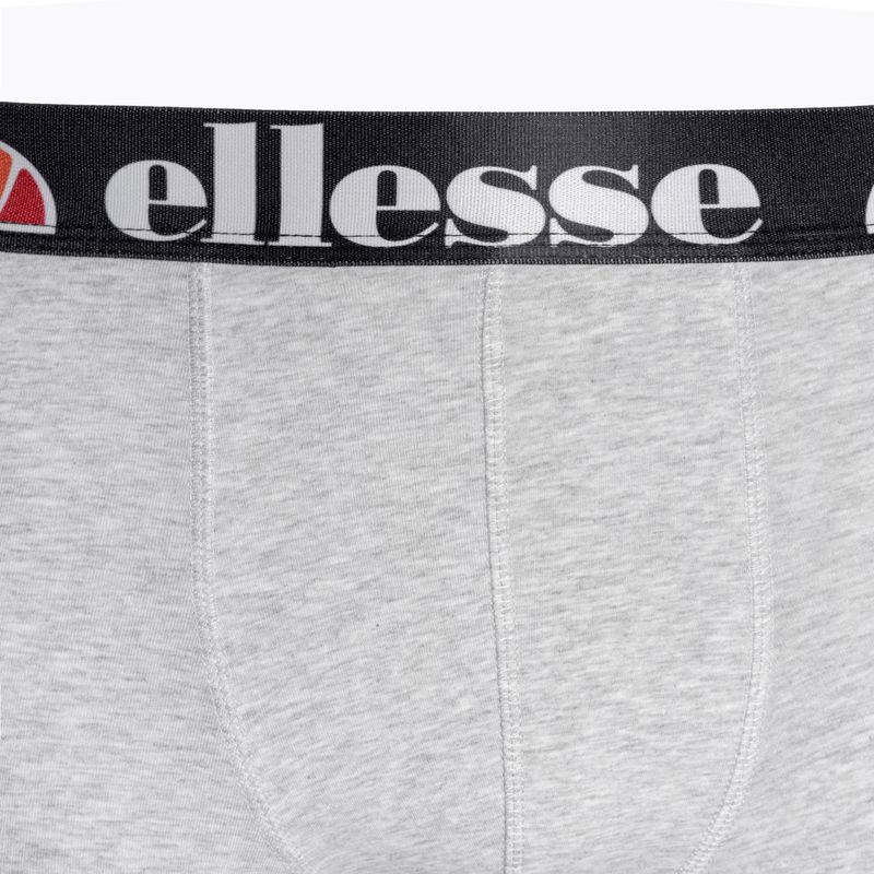 Bokserki męskie Ellesse Grillo 3 pary black/grey/white 6