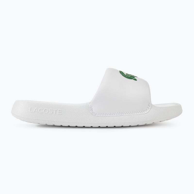 Klapki męskie Lacoste Serve Slide 1.0 white/green 2