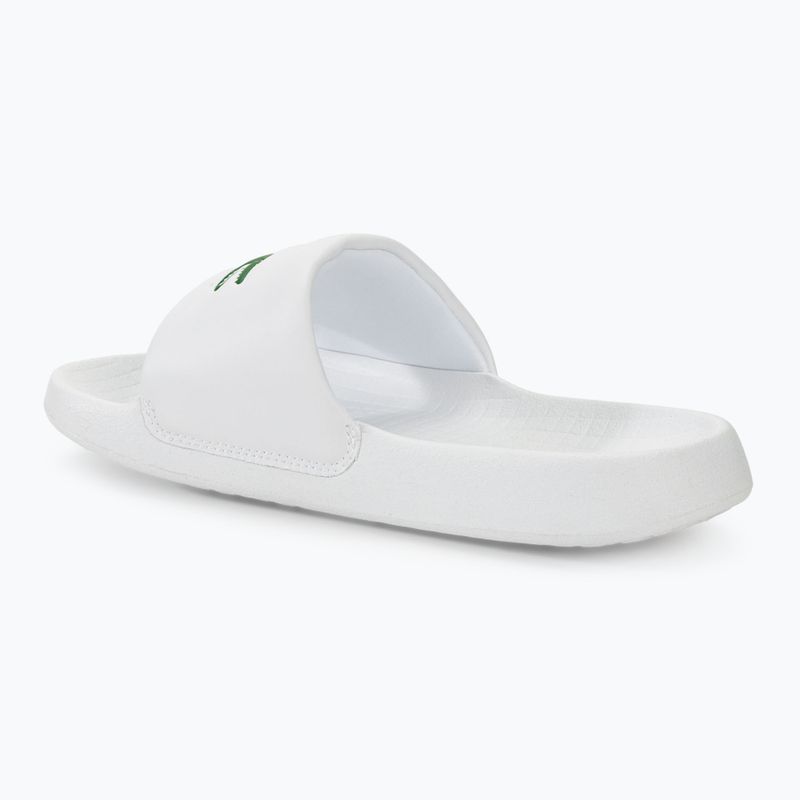 Klapki męskie Lacoste Serve Slide 1.0 white/green 3