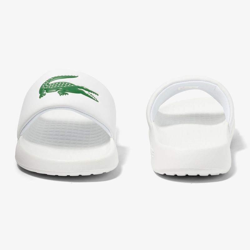 Klapki męskie Lacoste Serve Slide 1.0 white/green 8