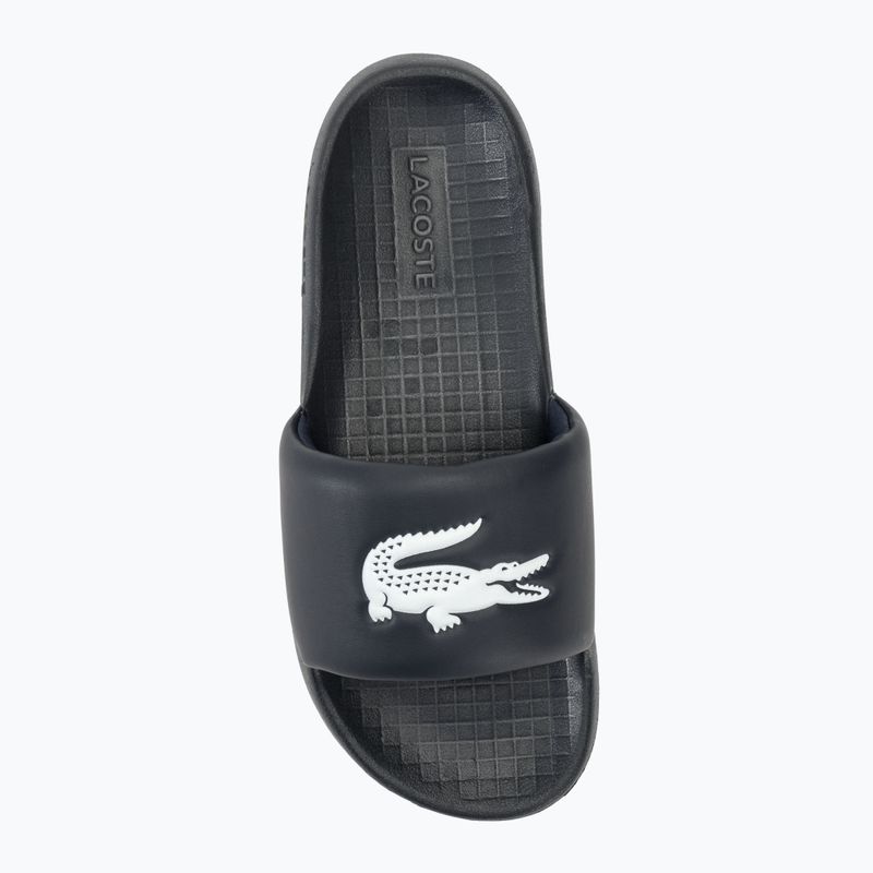 Klapki męskie Lacoste Serve Slide 1.0 navy/white 5