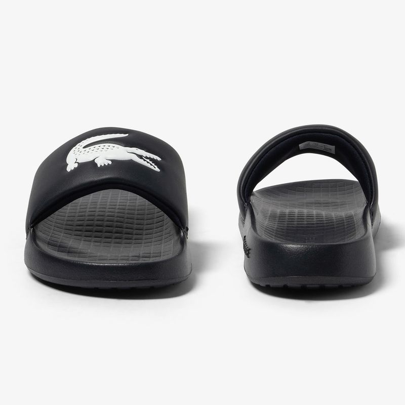 Klapki męskie Lacoste Serve Slide 1.0 black/white 8