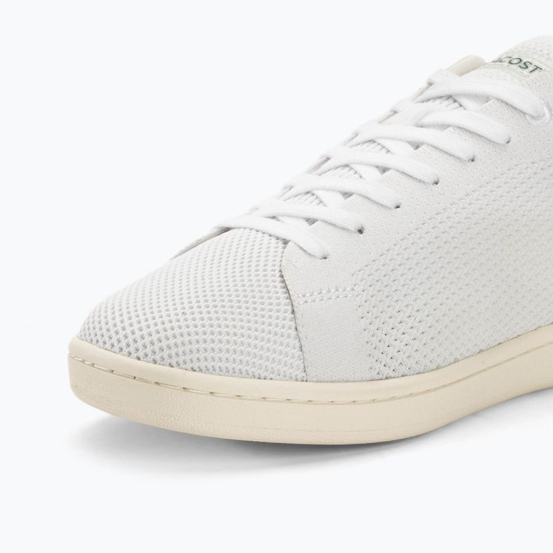 Buty męskie Lacoste Carnaby Piquee Textile Heel Pop white/green 7
