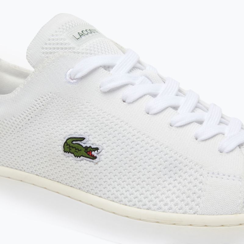 Buty męskie Lacoste Carnaby Piquee Textile Heel Pop white/green 8