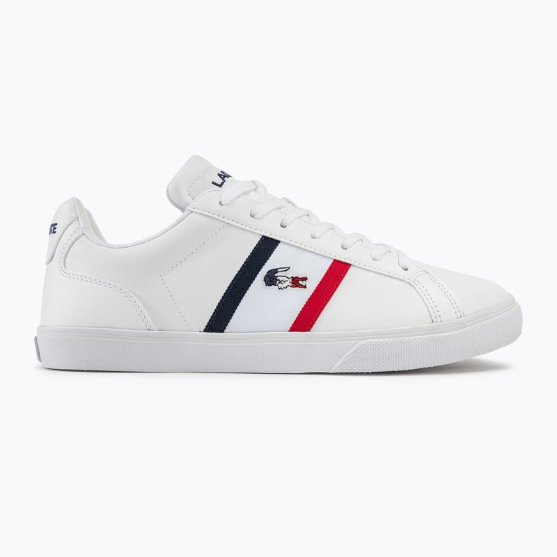 Buty męskie Lacoste Lerond Pro white/navy/red 2