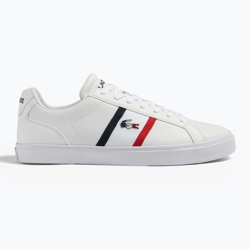 Buty męskie Lacoste Lerond Pro white/navy/red 8