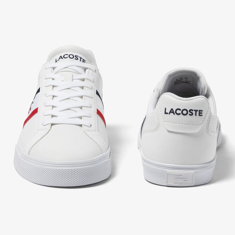 Buty męskie Lacoste Lerond Pro white/navy/red 9