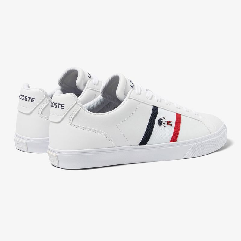 Buty męskie Lacoste Lerond Pro white/navy/red 10