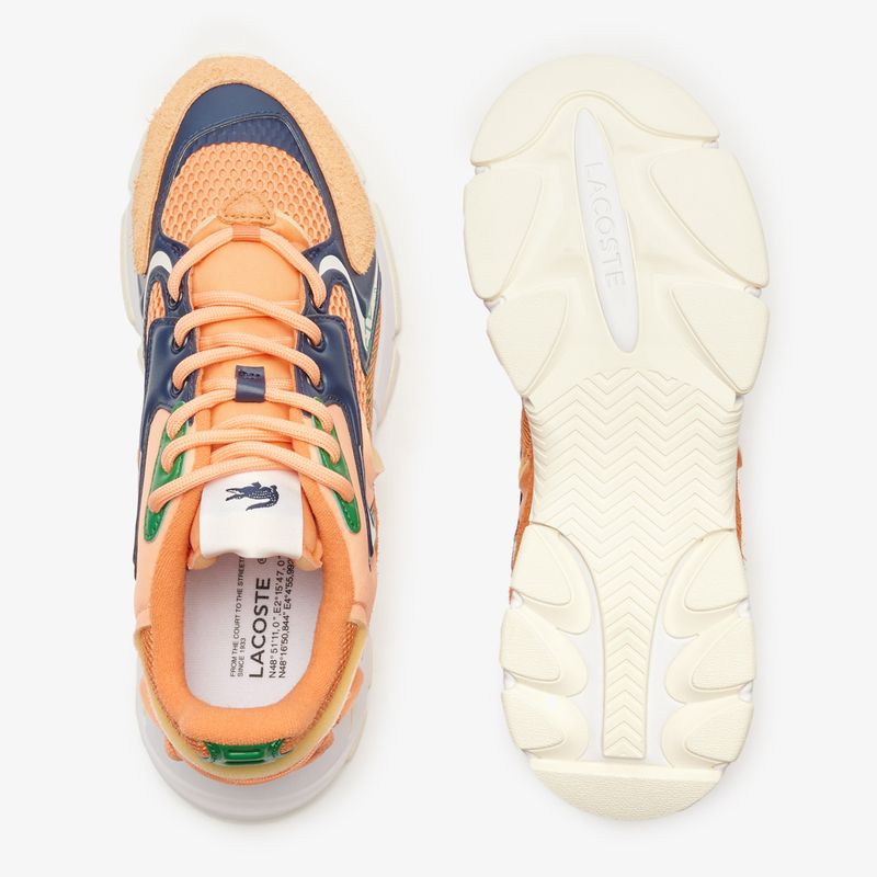 Buty męskie Lacoste L003 Neo Contrasted Textile orange/navy 12