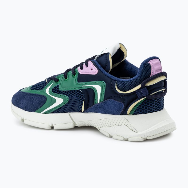 Buty męskie Lacoste L003 Neo Contrasted Textile blue/green 3