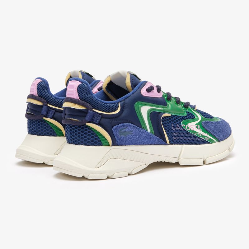Buty męskie Lacoste L003 Neo Contrasted Textile blue/green 10